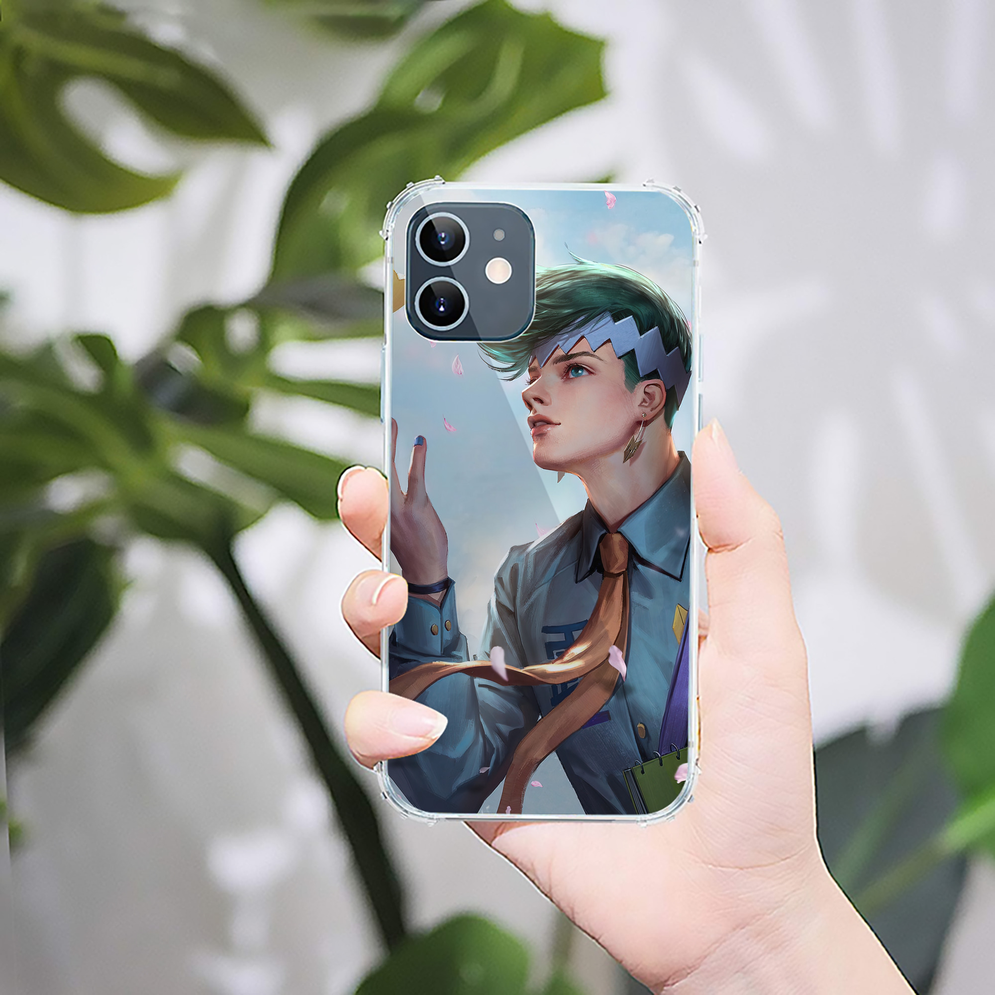 （画像用） ジョジョの奇妙な冒険 JoJo's Bizarre Adventure 【iPhone 12シリーズ対応】透明スマホケース（クリアソフトケース）